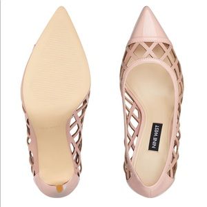 nine west tatum lattice pumps